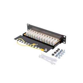 PATCH PANEL 12PORT 1U 10