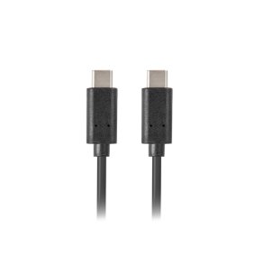USB-C M/M 2.0 CABLE 1M BLACK LANBERG