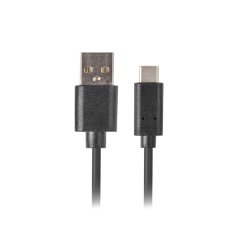 USB-C(M)->USB-A(M) 2.0 CABLE 1M BLACK QC 3.0 LANBERG