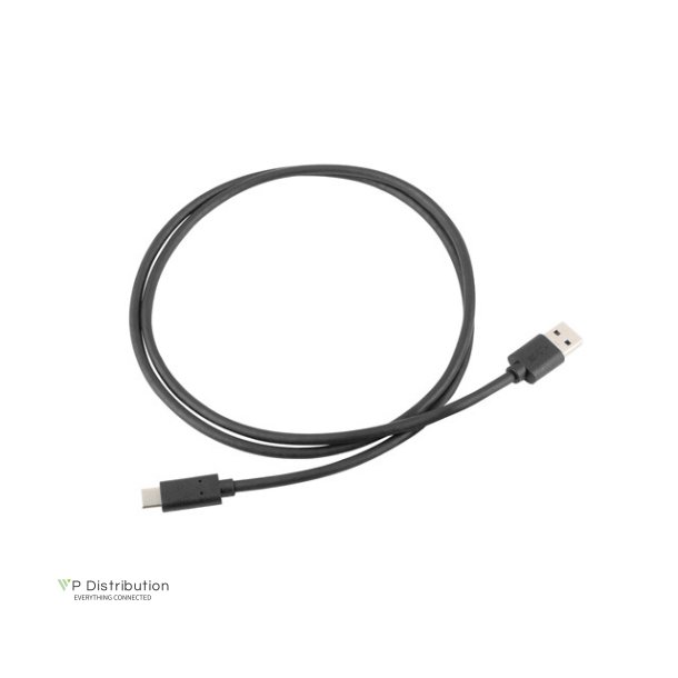 USB-C(M)->USB-A(M) 3.1 CABLE 1.8M BLACK LANBERG
