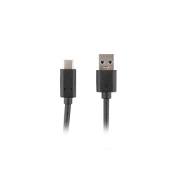 USB-C(M)->USB-A(M) 3.1 CABLE 1.8M BLACK LANBERG
