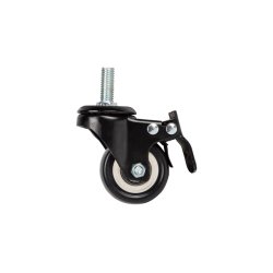 CASTORS X4 WITH THREAD AND BRAKE FOR WALL MOUNTING LANBERG CABINETS
