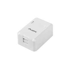 EMPTY SURFACE-MOUNT BOX FOR KEYSTONE 1-PORT LANBERG
