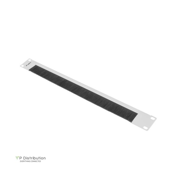 19" BRUSH PANEL 1U AK-1103-S GREY LANBERG