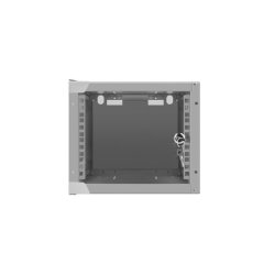 RACK CABINET 10" WALL-MOUNT 4U/280X310 (FLAT PACK) WITH GLASS DOOR GREY LANBERG