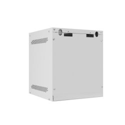 RACK CABINET 10" WALL-MOUNT 6U/280X310 (FLAT PACK) WITH GLASS DOOR GREY LANBERG
