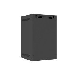 RACK CABINET 10" WALL-MOUNT 9U/280X310 (FLAT PACK) WITH GLASS DOOR BLACK LANBERG