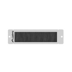 10" CABLE ENTRY BRUSH PANEL GREY LANBERG AK-1104-S