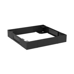 PLINTH FOR 600X600 FREE-STANDING CABINETS (FF01 &amp; FF02 SERIES) BLACK LANBERG