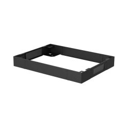 PLINTH FOR 600X800 FREE-STANDING CABINETS (FF01 &amp; FF02 SERIES) BLACK LANBERG