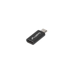 USB-C(F) 2.0->USB MICRO(M) ADAPTER BLACK LANBERG