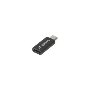 USB-C(F) 2.0->USB MICRO(M) ADAPTER BLACK LANBERG
