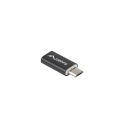 USB-C(F) 2.0->USB MICRO(M) ADAPTER BLACK LANBERG