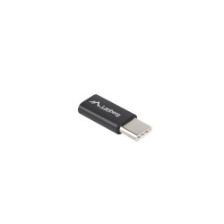 USB-C(M) 2.0->USB MICRO(F) ADAPTER BLACK LANBERG