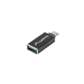 USB-C(M) 3.1->USB-A(F) ADAPTER BLACK OTG LANBERG