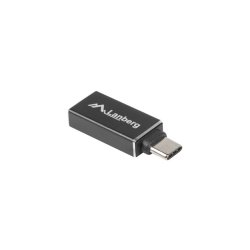 USB-C(M) 3.1->USB-A(F) ADAPTER BLACK OTG LANBERG