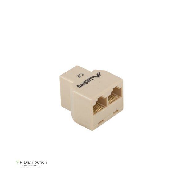 RJ45 INLINE COUPLER RJ45->2XRJ45 LANBERG