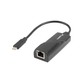 USB&acirc;>RJ45 ETHERNET ADAPTER NETWORK CARD LANBERG USB-C 3.1 1X RJ45 1GB CABLE