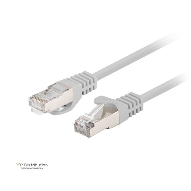 PATCHCORD CAT.6 FTP 0.25M GREY FLUKE PASSED LANBERG