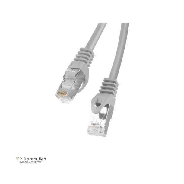 PATCHCORD CAT.6 FTP 1M GREY FLUKE PASSED LANBERG