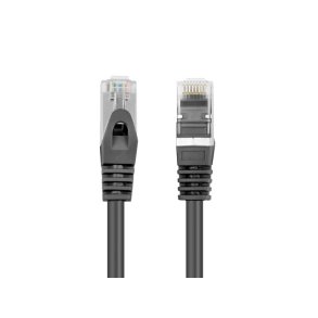 PATCHCORD CAT.6 FTP 0.5M BLACK FLUKE PASSED LANBERG