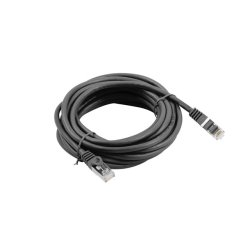 PATCHCORD CAT.6 FTP 5M BLACK FLUKE PASSED LANBERG