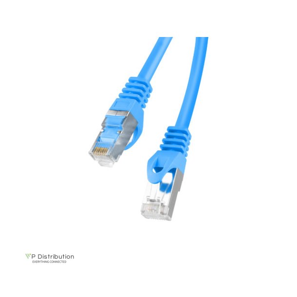 PATCHCORD CAT.6 FTP 1M BLUE FLUKE PASSED LANBERG