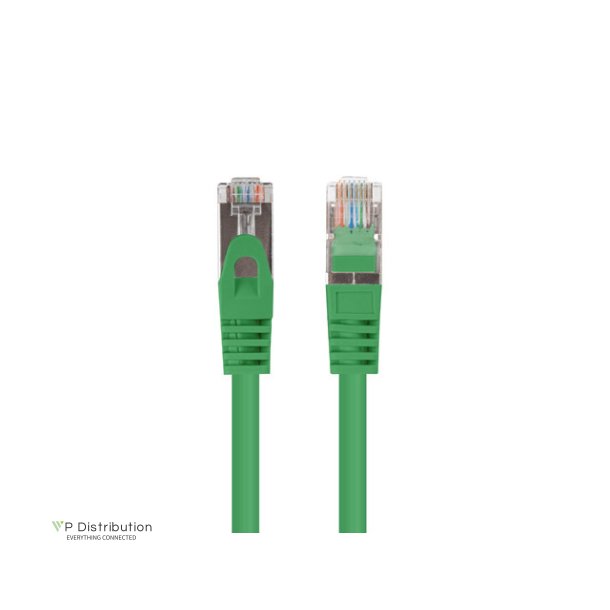 PATCHCORD CAT.6 FTP 0.25M GREEN FLUKE PASSED LANBERG