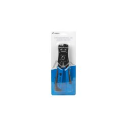 CRIMPING TOOL RJ45 RJ11 RJ12 + CABLE TESTER LANBERG