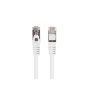 PATCHCORD CAT.6 FTP 0.25M WHITE FLUKE PASSED LANBERG