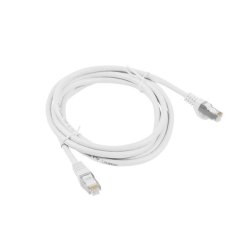 PATCHCORD CAT.6 FTP 1M WHITE FLUKE PASSED LANBERG