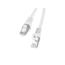 PATCHCORD CAT.6 FTP 1M WHITE FLUKE PASSED LANBERG