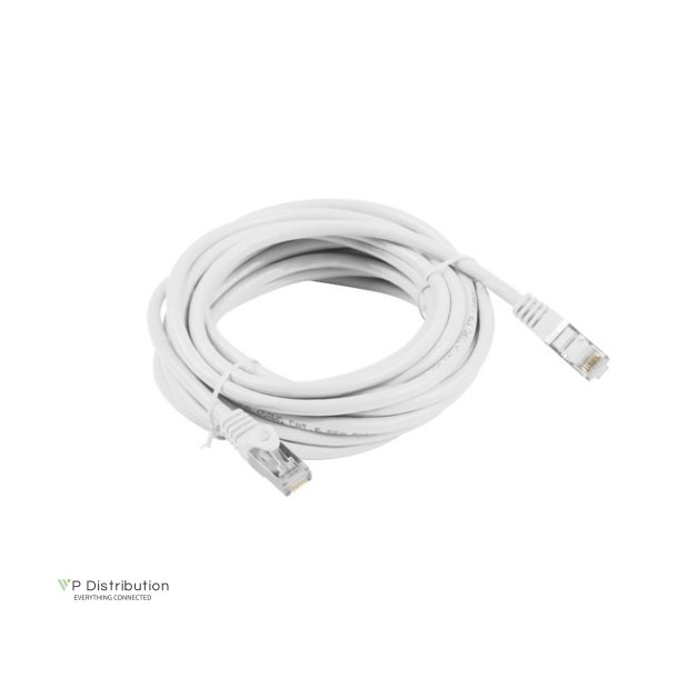 PATCHCORD CAT.6 FTP 20M WHITE FLUKE PASSED LANBERG