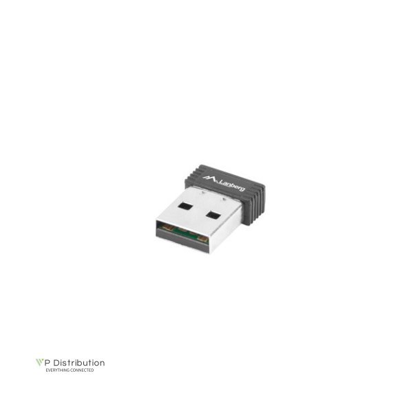 USB ADAPTER WIRELESS NETWORK CARD LANBERG NC-0150-WI N150 1X INTERNAL ANTENNA