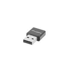 USB ADAPTER WIRELESS NETWORK CARD LANBERG NC-0300-WI N300 2X INTERNAL ANTENNA