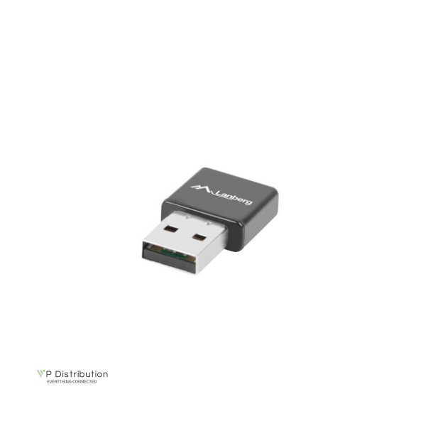 USB ADAPTER WIRELESS NETWORK CARD LANBERG NC-0300-WI N300 2X INTERNAL ANTENNA