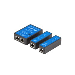 NETWORK LAN TESTER POE, RJ45, RJ11, COAXIAL CABLE LANBERG