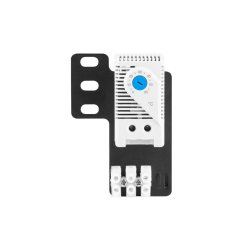 CLOSED-LOOP THERMOSTAT 10A FOR RACK CABINETS WITH 19" EAR AND TERMINAL BLOCK GRAY LANBERG