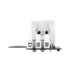 CLOSED-LOOP THERMOSTAT 10A FOR RACK CABINETS WITH 19" EAR AND TERMINAL BLOCK GRAY LANBERG
