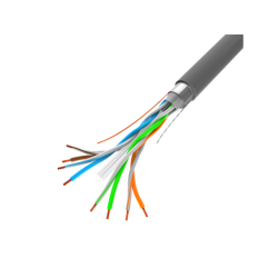 LAN CABLE CAT.6 FTP 305M SOLID CU GREY CPR + FLUKE PASSED LANBERG