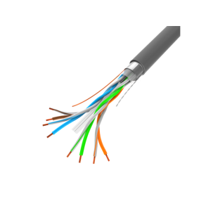 LAN CABLE CAT.6 FTP 305M SOLID CU GREY CPR + FLUKE PASSED LANBERG
