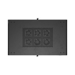 RACK CABINET 19" FREE-STANDING 42U/600X1000 (FLAT PACK) WITH GLASS DOOR BLACK LANBERG