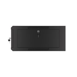 RACK CABINET 19" WALL-MOUNTED 4U 600 FAST ASSEMBLY (FLAT PACK) BLACK LANBERG