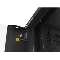 RACK CABINET 19" WALL-MOUNTED 4U 600 FAST ASSEMBLY (FLAT PACK) BLACK LANBERG