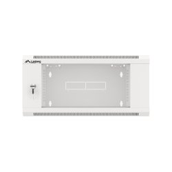 RACK CABINET 19" WALL-MOUNTED 4U 600 FAST ASSEMBLY (FLAT PACK) GREY LANBERG