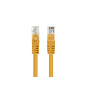 PATCHCORD CAT.5E UTP 0.25M ORANGE FLUKE PASSED LANBERG
