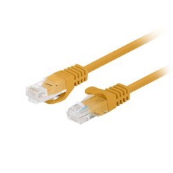 PATCHCORD CAT.5E UTP 0.25M ORANGE FLUKE PASSED LANBERG