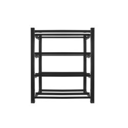 BATTERY FRAME FOR UPS 830X454 2 ROWS 4 LEVELS (8 SHELVES) (FLAT PACK) BLACK LANBERG
