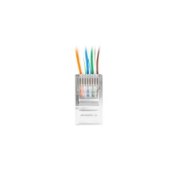 RJ45 CAT.6 UTP PLUG 8P8C PASS THROUGH TYPE (100PCS) LANBERG
