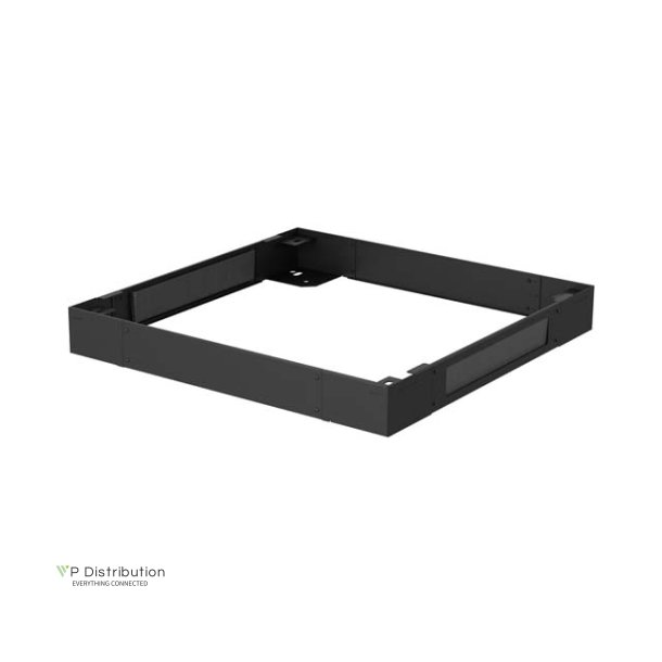 PLINTH FOR 800X800 FREE-STANDING CABINETS (FF01 &amp; FF02 SERIES) BLACK LANBERG